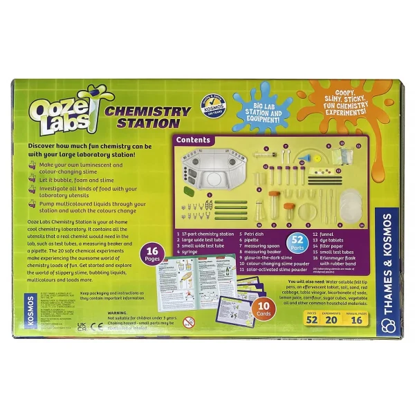 Australian Geographic 8+ Years | Educational-Thames and Kosmos: Ooze Labs Chemistry Station