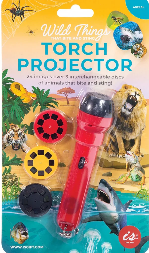 Australian Geographic 5-7 Years | Lights-Torch Projector Wild Things that Bite and Sting
