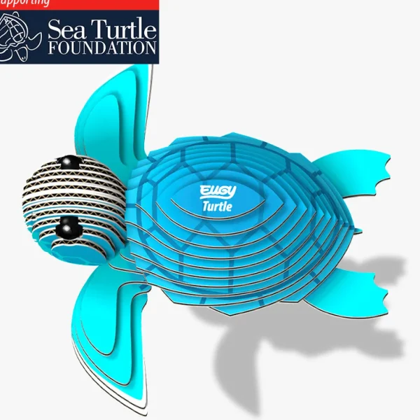 Australian Geographic Puzzles | 5-7 Years-Turtles 3D Puzzle - by EUGY