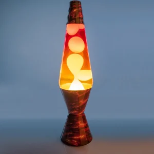 Australian Geographic 8+ Years | Lights-Volcano Lava Lamp - Red and Yellow