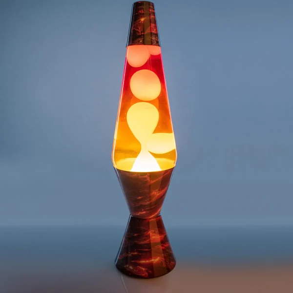 Australian Geographic 8+ Years | Lights-Volcano Lava Lamp - Red and Yellow