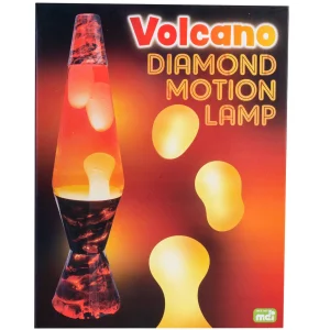 Australian Geographic 8+ Years | Lights-Volcano Lava Lamp - Red and Yellow