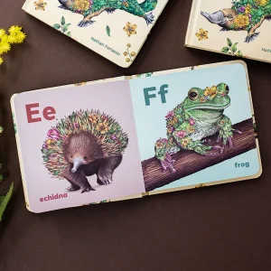 Kids Australian Geographic Educational | Animals & Nature-Wild Australia ABC Alphabet – Children's Board Book