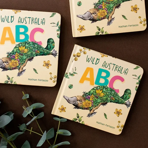 Kids Australian Geographic Educational | Animals & Nature-Wild Australia ABC Alphabet – Children's Board Book