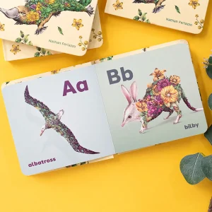 Kids Australian Geographic Educational | Animals & Nature-Wild Australia ABC Alphabet – Children's Board Book