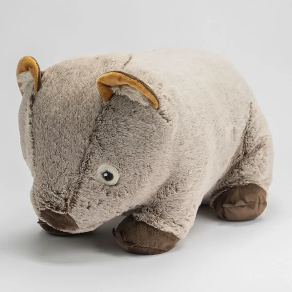 Australian Geographic Plush & Soft Toys | 0-24 Months-Winnie Wombat Plush Toy - 60cm