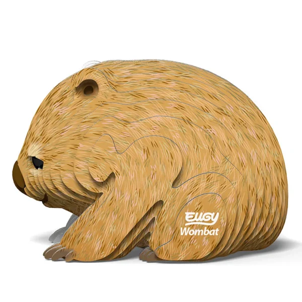 Australian Geographic Puzzles | 5-7 Years-Wombat 3D Puzzle - by EUGY