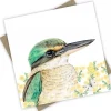 Australian Geographic Accessories | Greeting Cards-Yindi Sacred Kingfisher Greeting Card